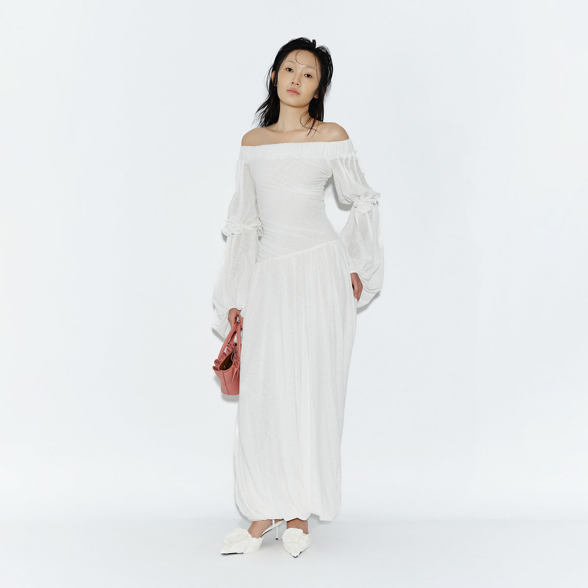 SPIKYROSE MAXI DRESS