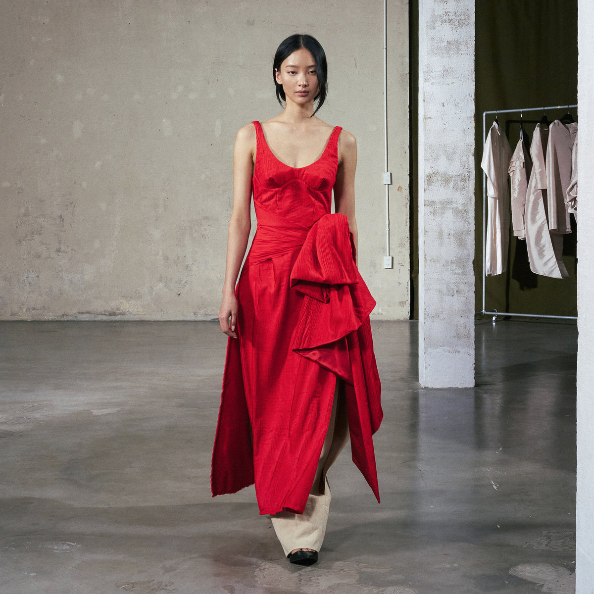 HONG DIEM MIDI DRESS