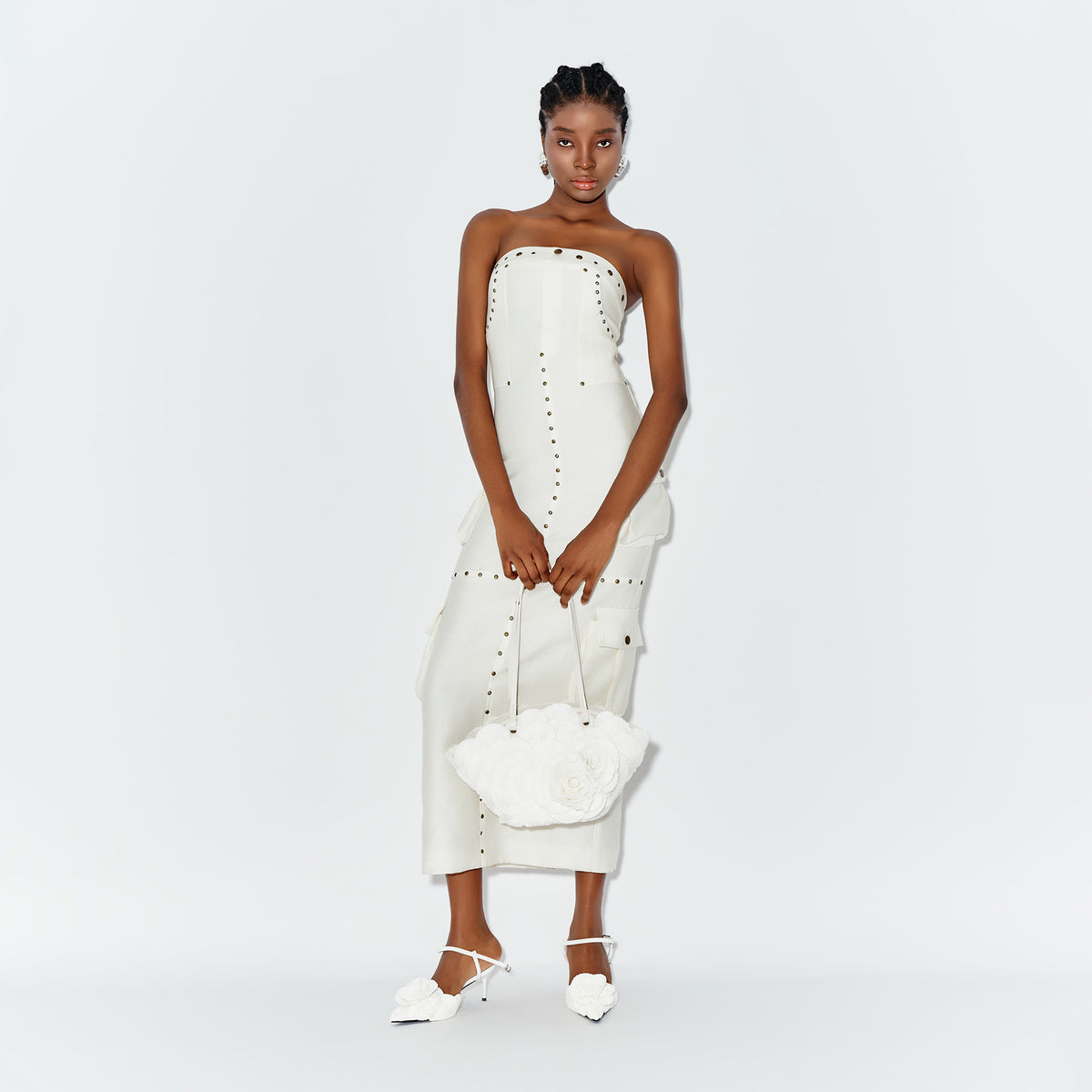 DELPHIS MIDI DRESS