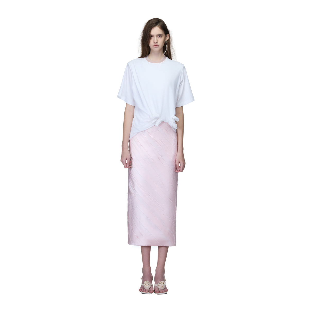 PINK TULIPS SKIRT