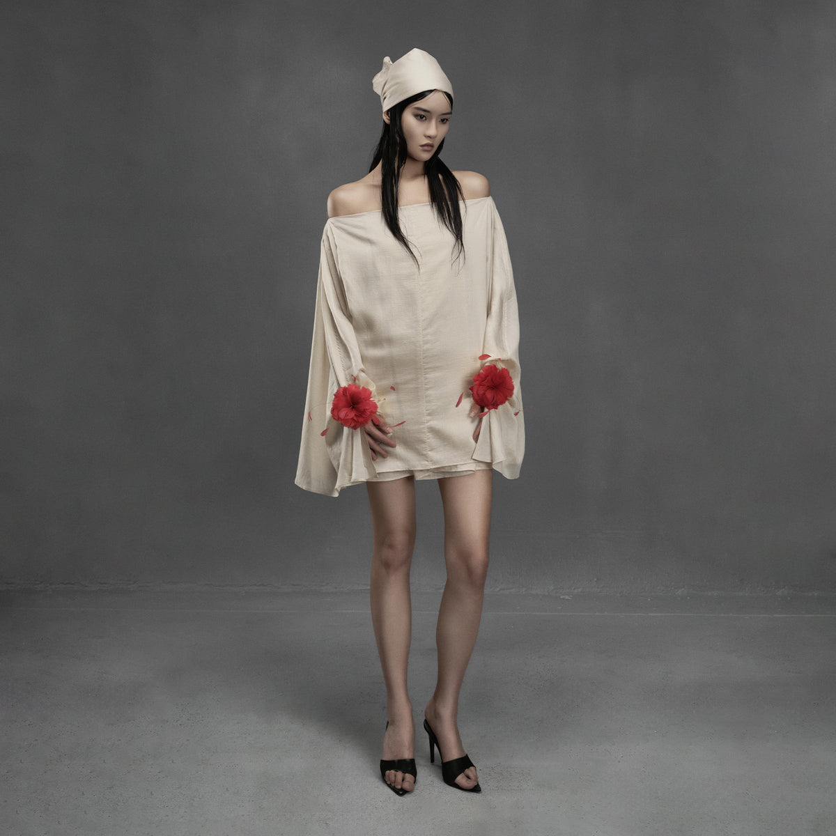 SHRIMP MINI DRESS