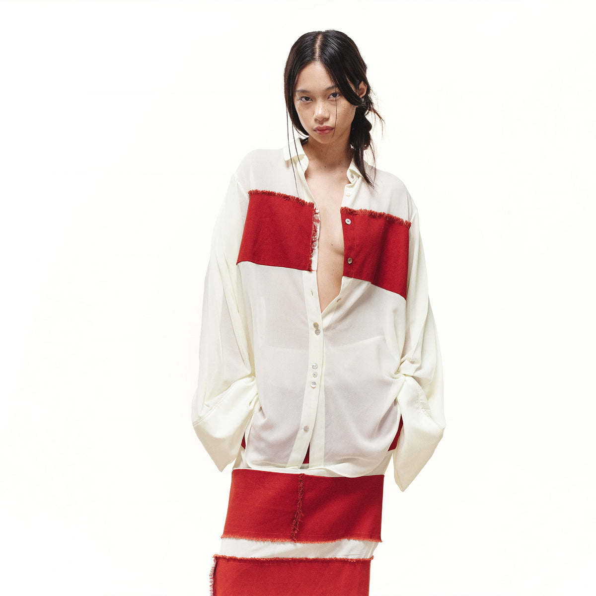 DEMI CHIFFON SHIRT
