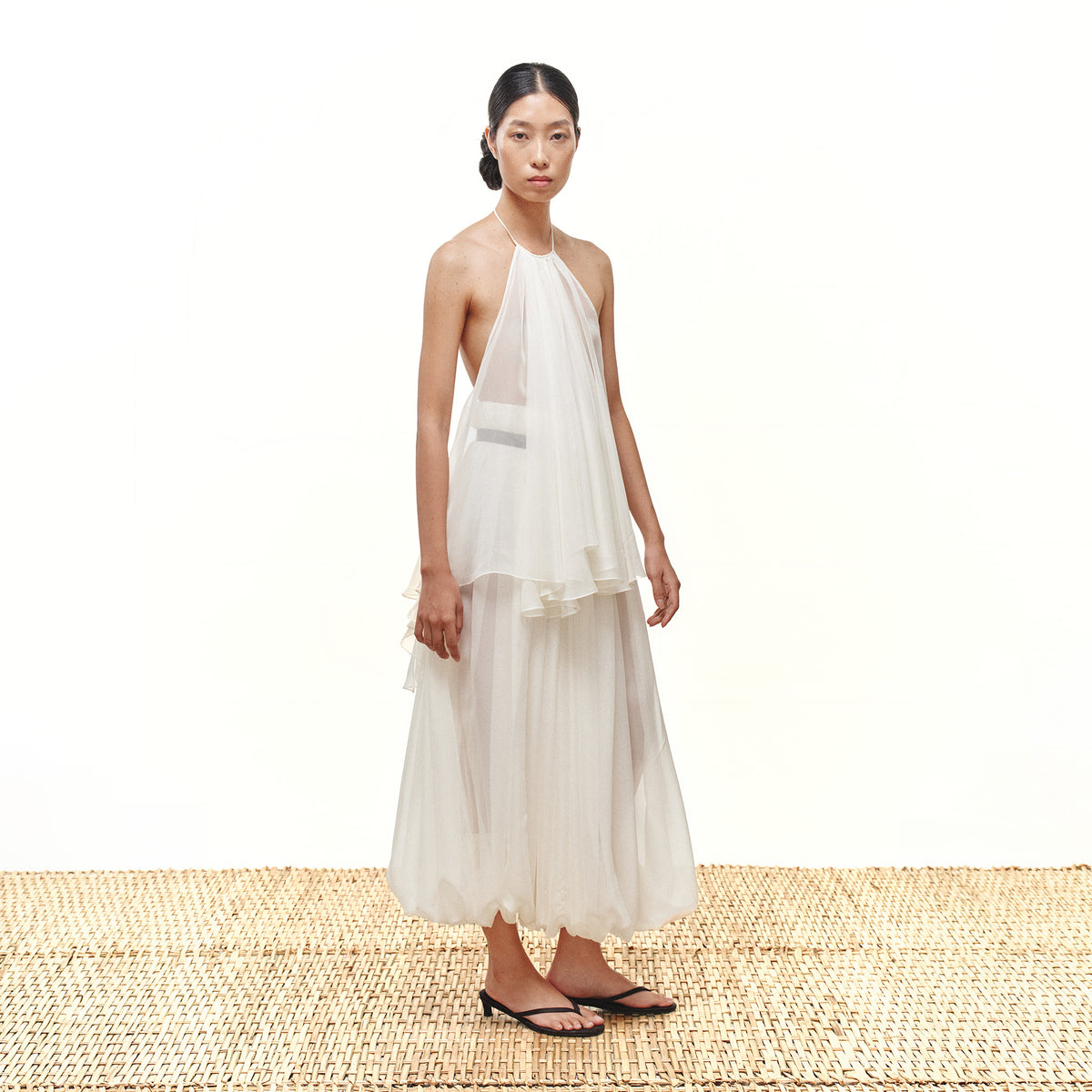 YEM CHIFFON SKIRT