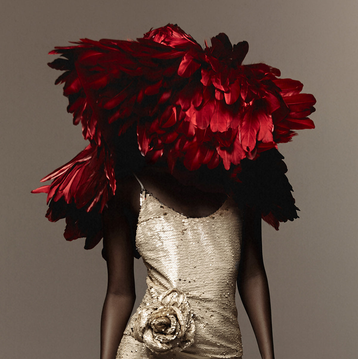 DELICIA FEATHERS HAT